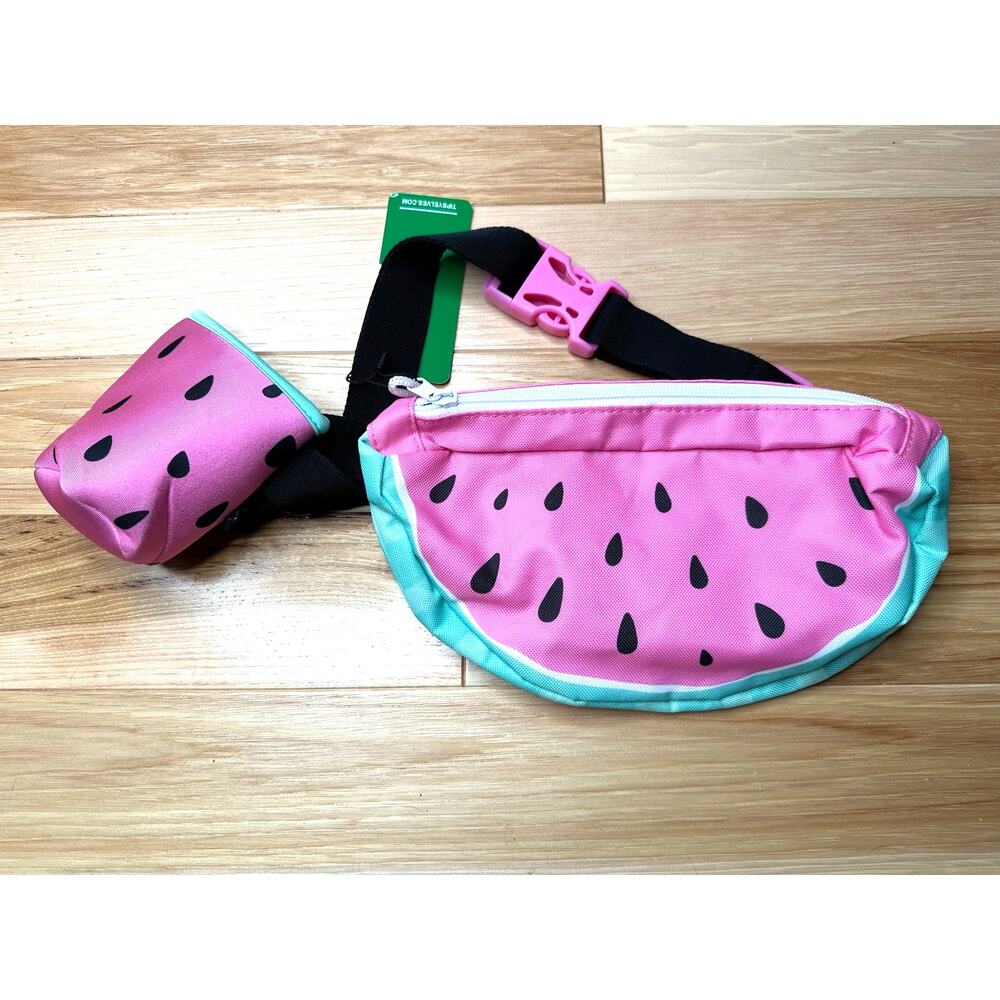 Tipsy Elves: Watermelon Fanny Pack with coozie